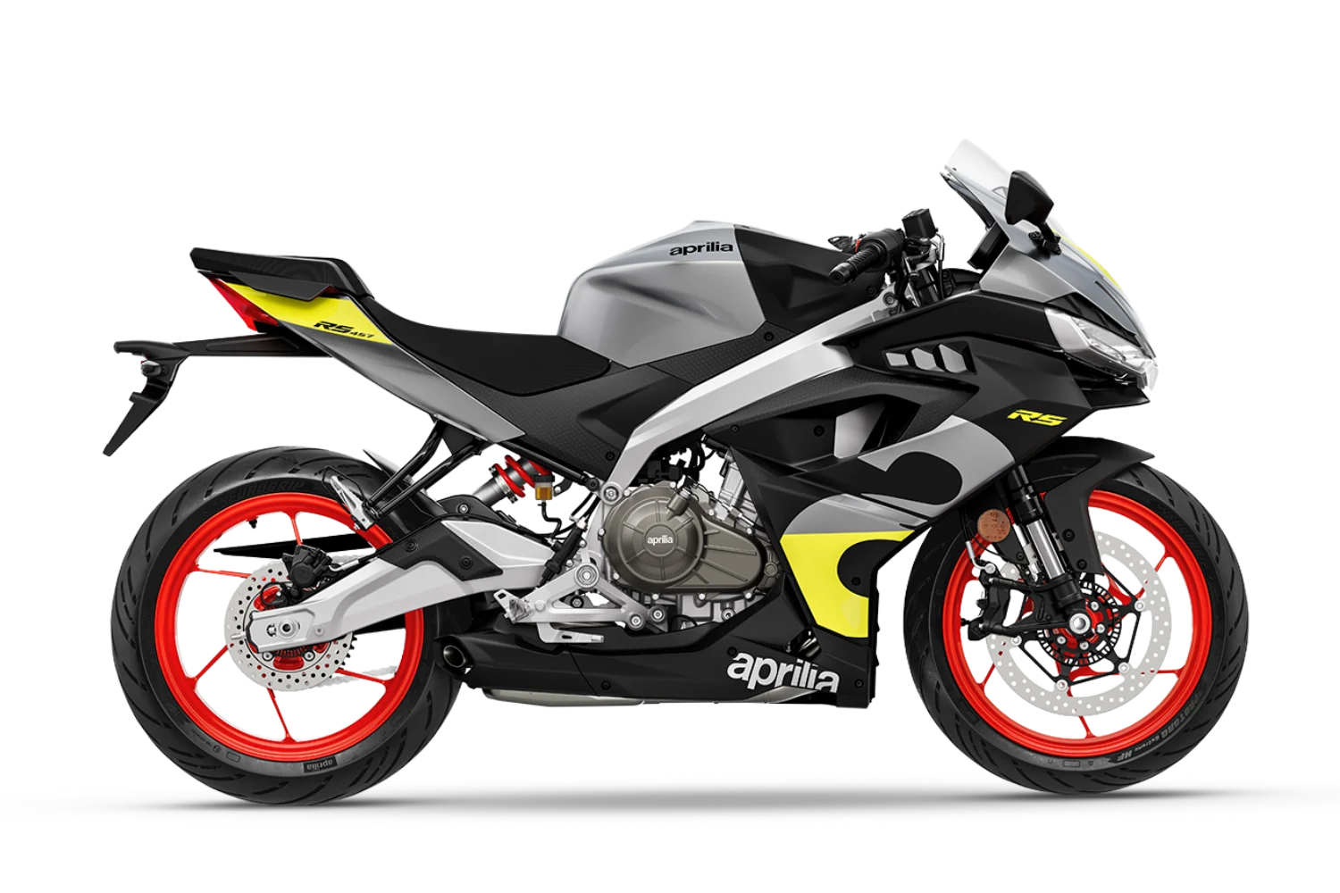 Aprilia RS 457 Yellow view