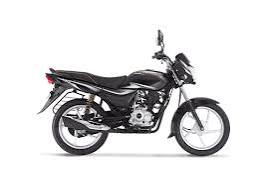 Bajaj Platina 100 side view