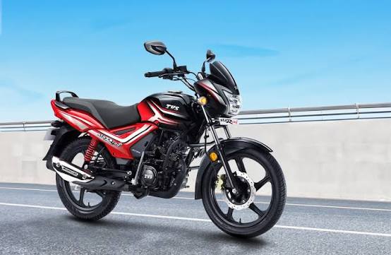 TVS Star City Plus side view