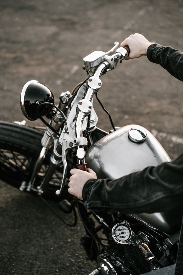Checking motorcycle brake pads and performance