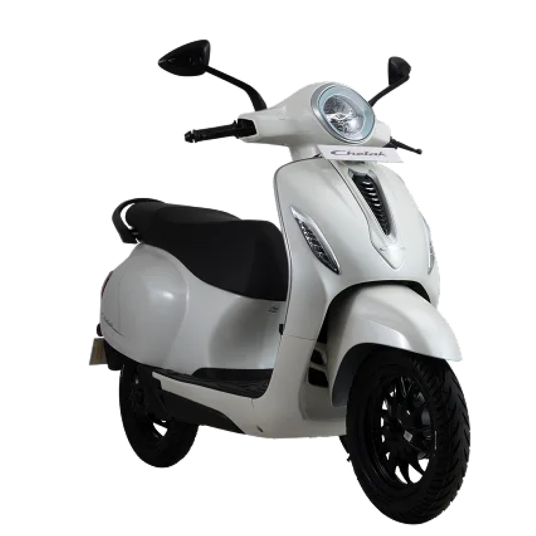 Bajaj Chetak Cyber White