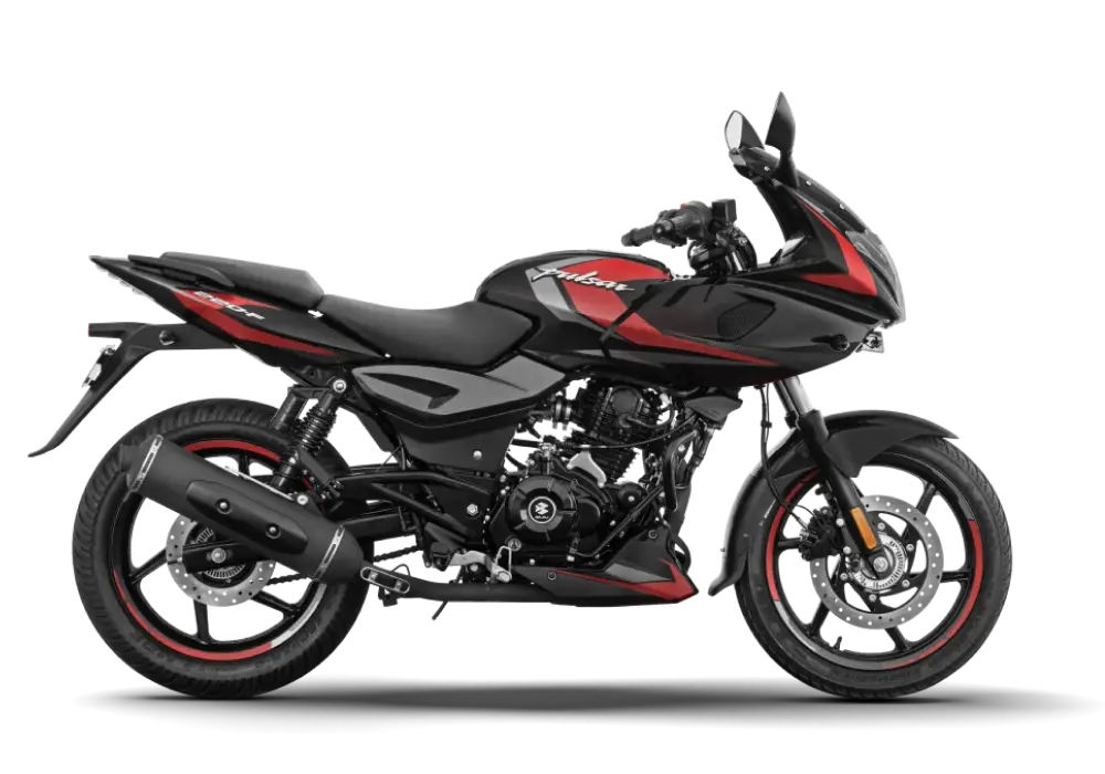 Bajaj Pulsar 220F Black Cherry Red