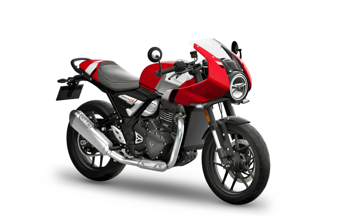 Triumph Thruxton 400 cafe racer bike India price specs mileage motorcycle