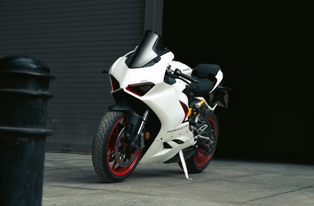 modern motorcycle digital display instrument cluster smart features technology speedometer screen