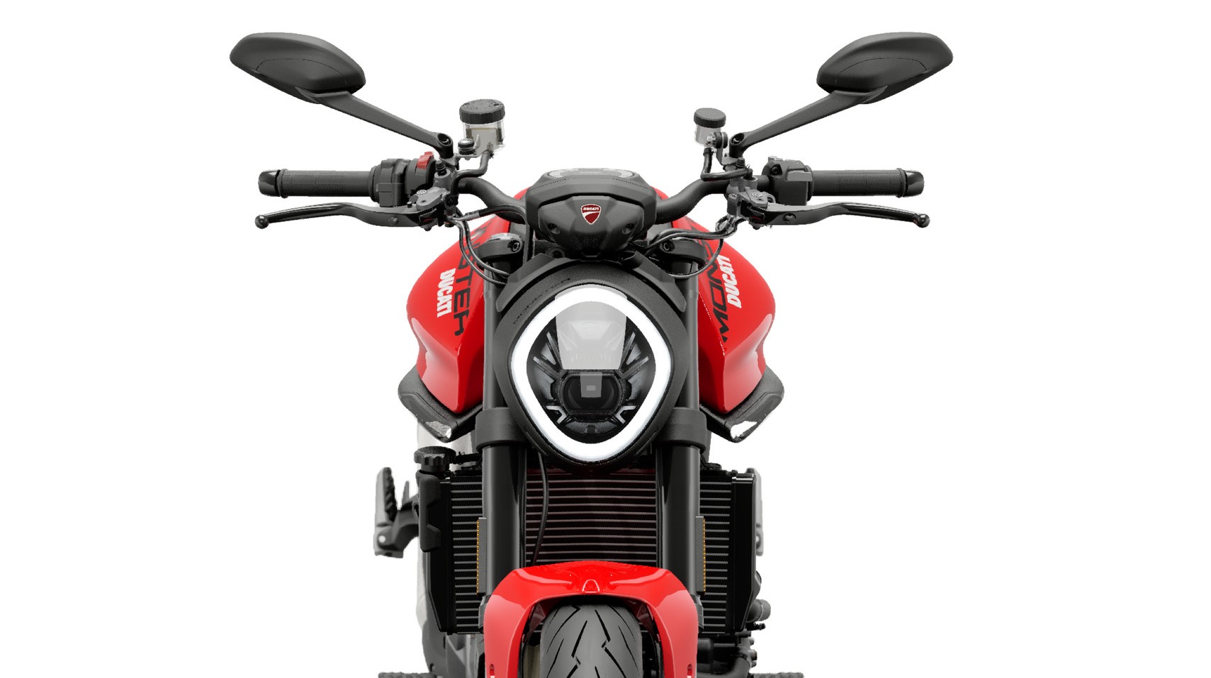 Ducati Monster Ducati Red front view