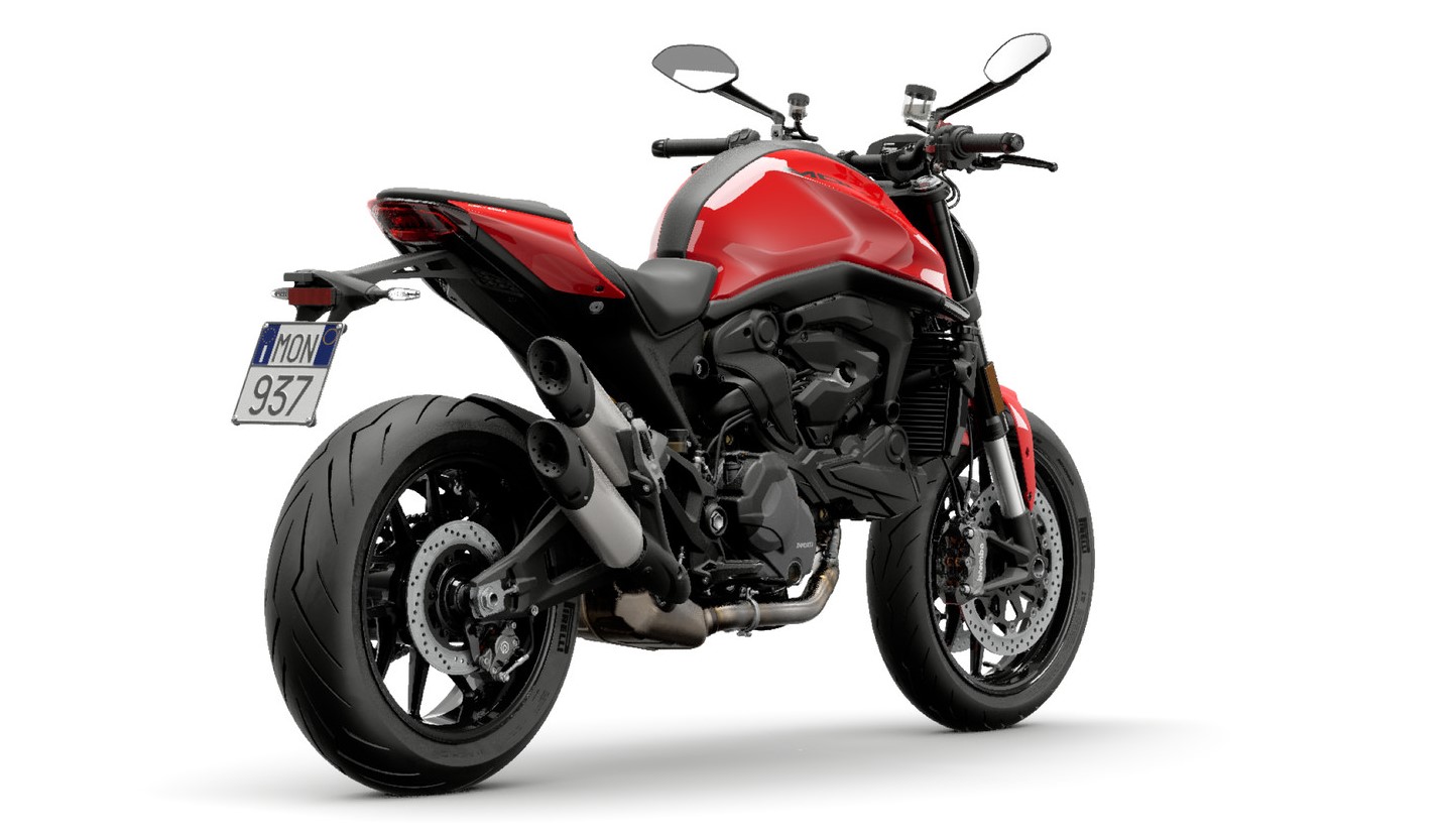 Ducati Monster Ducati Red front view