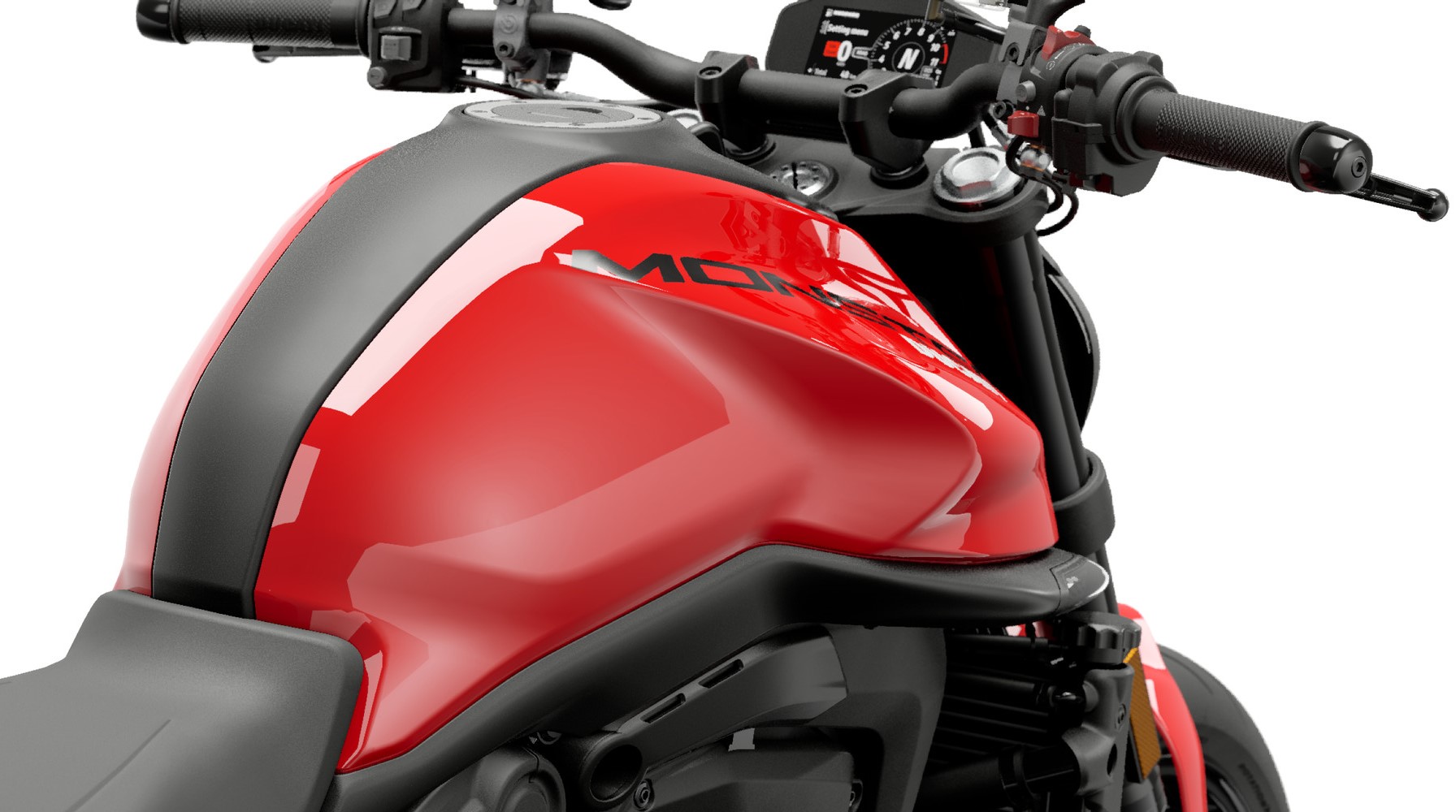 Ducati Monster Ducati Red front view