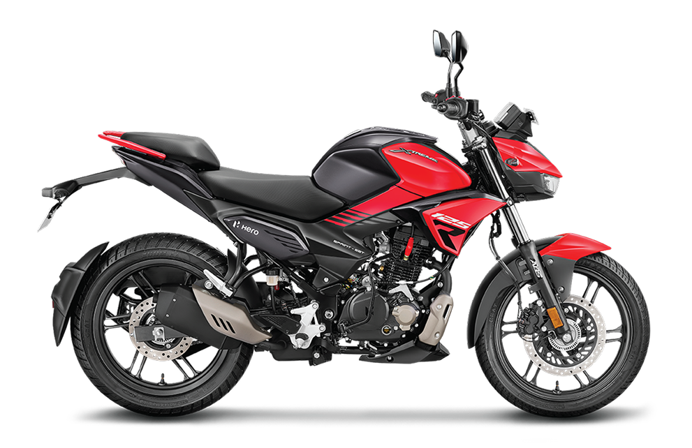 Hero Xtreme 125R Firestorm Red dynamic view