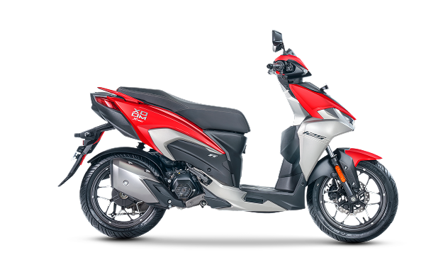 Hero Xoom 125 Inferno Red dynamic view