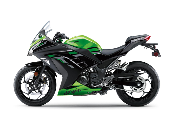 Kawasaki Ninja 300 side profile