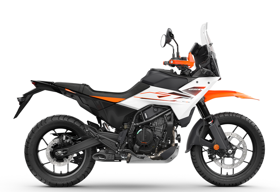KTM 250 Adventure Ceramic White side profile
