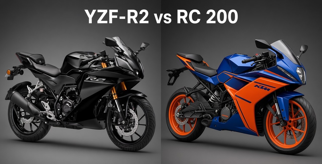 Yamaha YZF-R2 vs KTM RC 200 – Full Comparison 2026 (Which One Should You Buy?)
