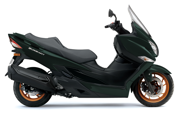 Suzuki Burgman 400 Top Speed 2026 – 155 kmph Best-Case