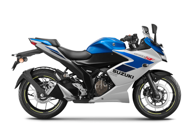 Suzuki Gixxer SF 250 Blue dynamic view