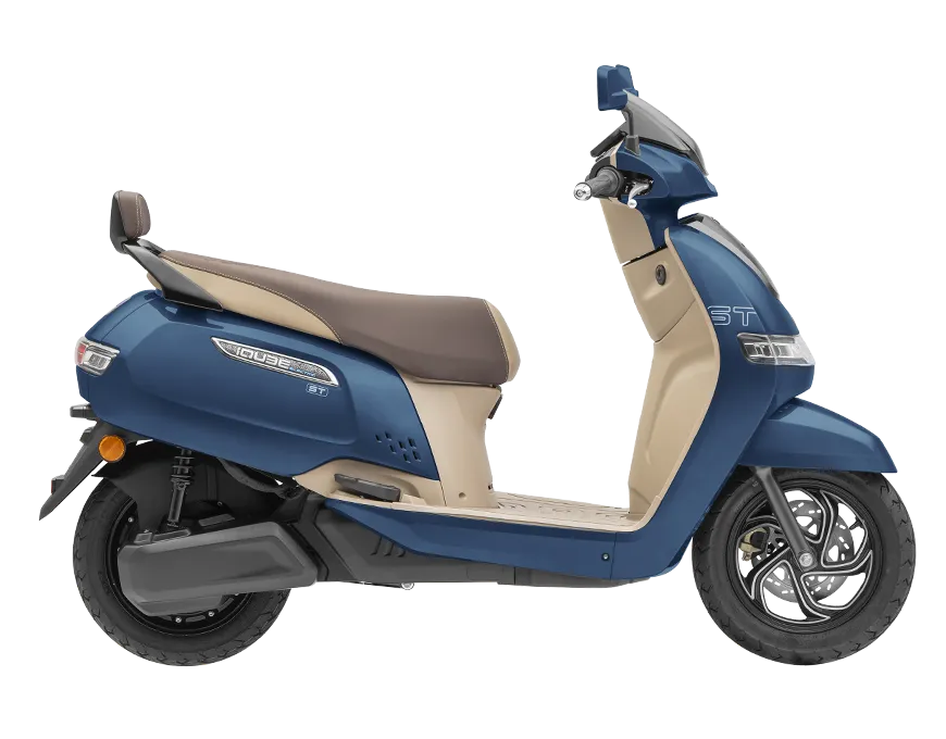 TVS iQube Shining Darkblue