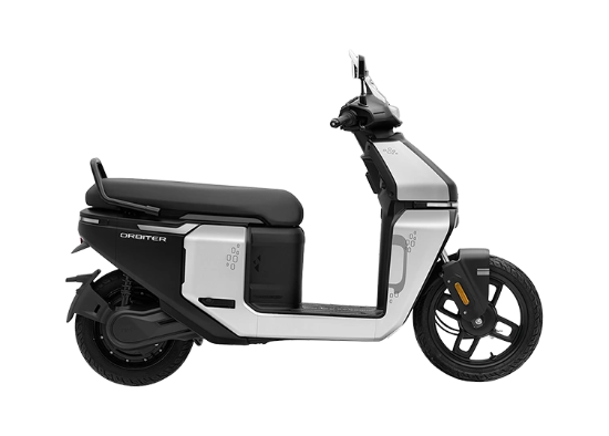 TVS Orbiter white colour
