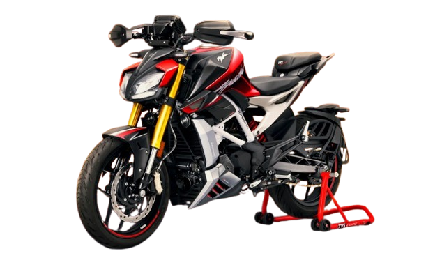 TVS Apache RTR 310 cornering on ghat road