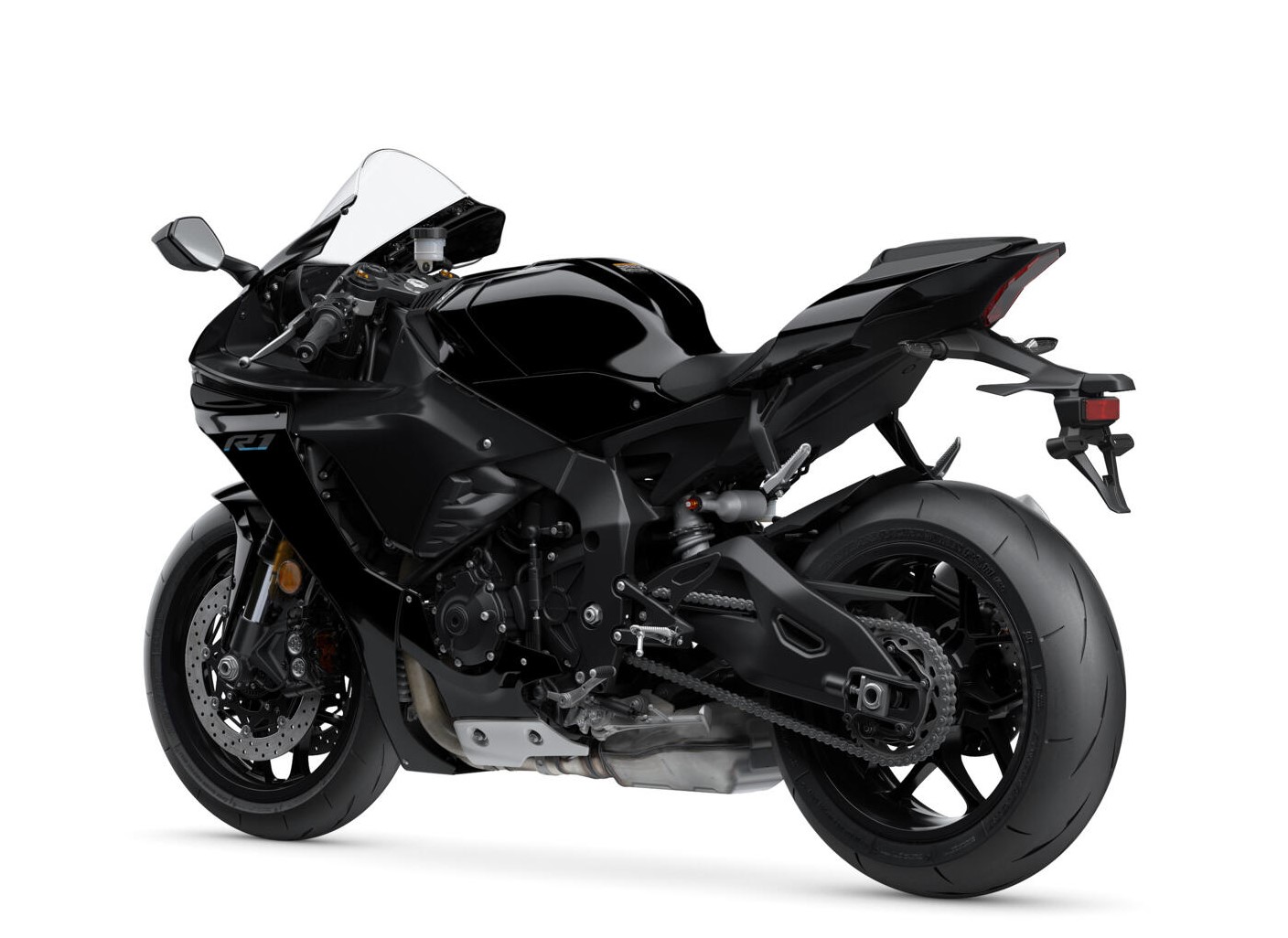 Yamaha YZF-R1 in aggressive lean angle